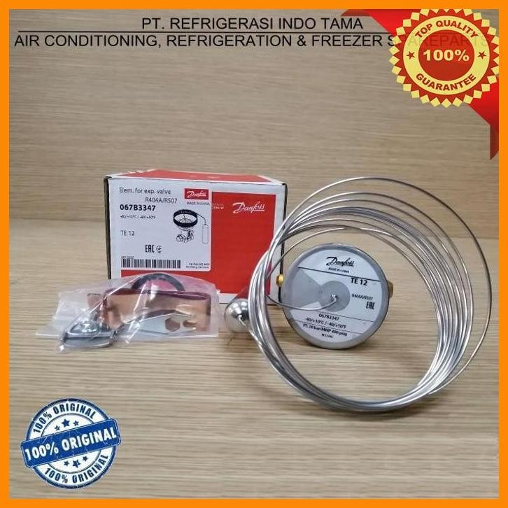 [PTR] R404A R507 TES 12 / TE 12 - 067B3347 EXPANSION VALVE DANFOSS / EXPANSI