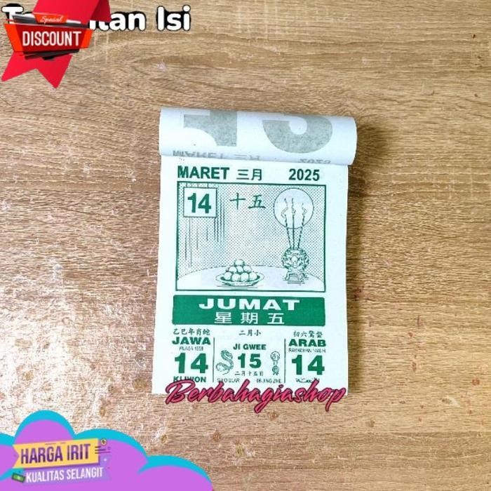 

TODAY KALENDER SOBEK TAHUN 2025 UKURAN SEDANG INDONESIA / CALENDER ROBEK NEW CINA JAWA ARAB