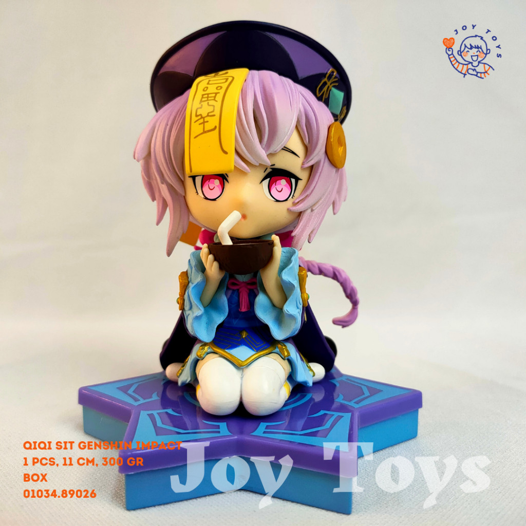 QIQI SIT CHIBI 1 PCS GENSHIN IMPACT FIGURE