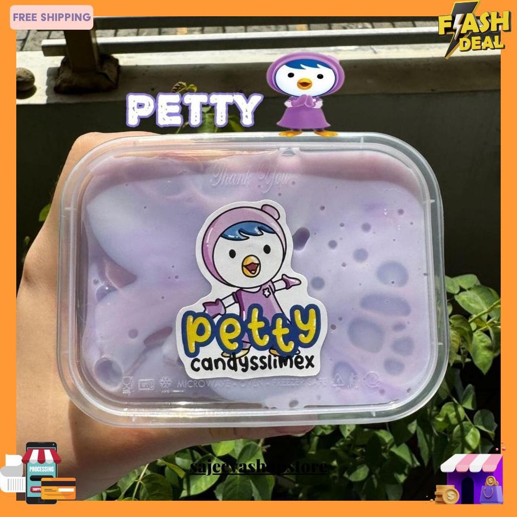 Pororo Slime / Slime Mainan Anak Anak Gratis Ongkir