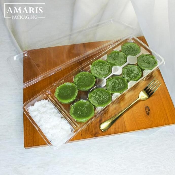 BEBAS ONGKIR - MKL-10 Mika Kue Lumpang / Kue Ijo / Kue Talam Lubang 10 Isi 25 Pcs Amaris Packaging K
