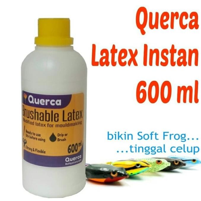 Querca Liquid Latex Instan. Latex Cair 600 Ml.
