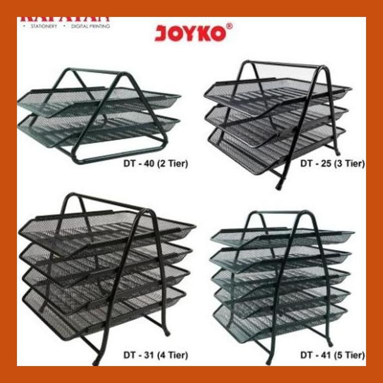 

[ PERALATAN LUKIS / GAMBAR ] JOYKO DOCUMENT TRAY ORGANIZER 2-5 TINGKAT / WADAH DOKUMEN GOOD QUALITY