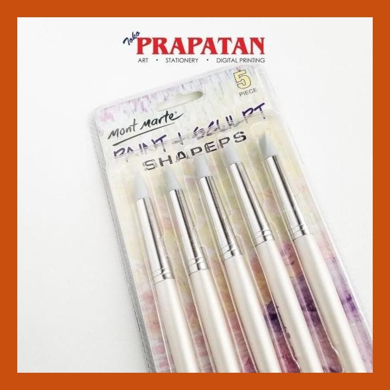 

[ PERALATAN LUKIS / GAMBAR ] MONT MARTE PAINT AND SCULPT SHAPERS CLAY TOOL SET GOOD QUALITY