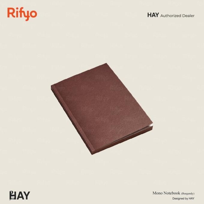 

HAY Mono Notebook, Burgundy