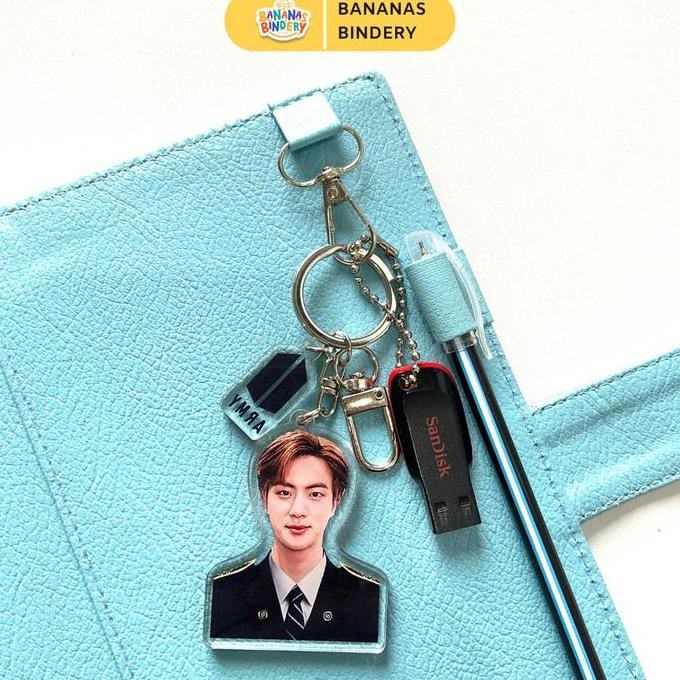 

Binder Polos Keychain Hook A5 Kulit Premium Special Edition 20ring/Lubang binder kuliah