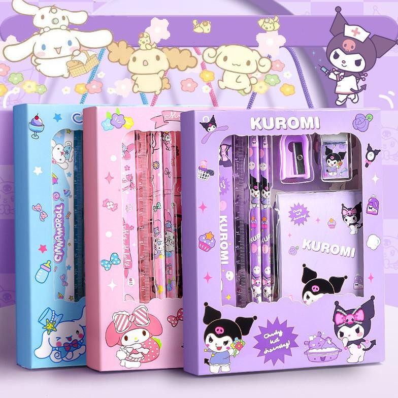 

Promo Spesial Set Alat Tulis Isi Tempat Pensil 7 In 1 , Buku Catatan Mini, Pensil, Rautan, Penghapus Dan Penggaris