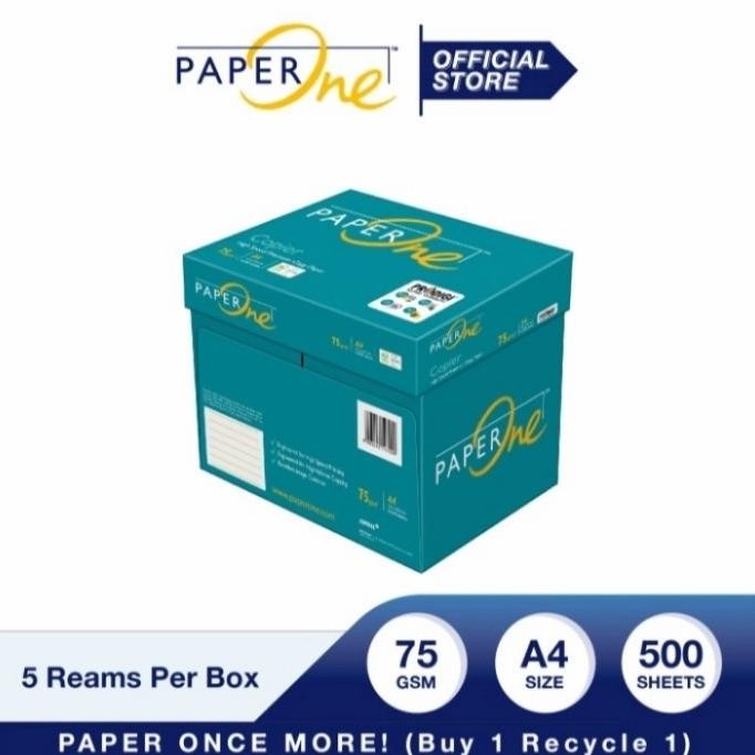 

Kertas Hvs A4 75gsm Paper One