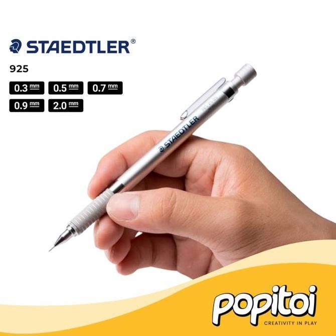 NEW Staedtler 925-25 Mechanical Pencil 0.3 0.5 0.7 0.9 1.3 2.0 mm Pensil Mekanik Cetek