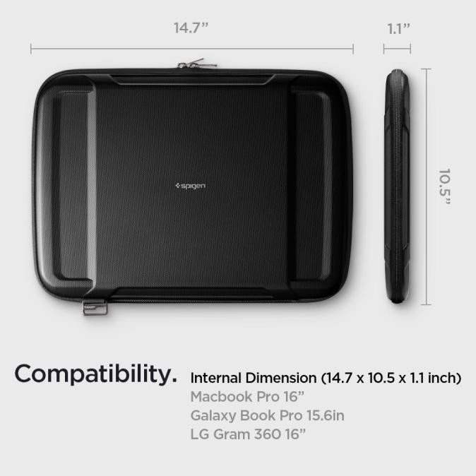 Sale Tas Laptop Macbook Pro 14/16 2021 Spigen Rugged Armor Pro Sleeve Case