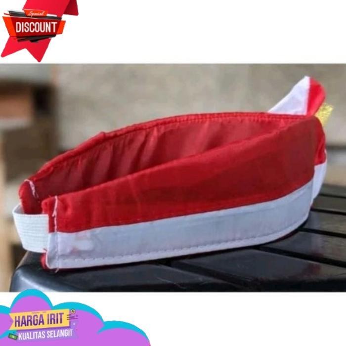 Promo Udeng bando ikat kepala blangkon merah putih karnaval prada bali bandana headband slayer all s