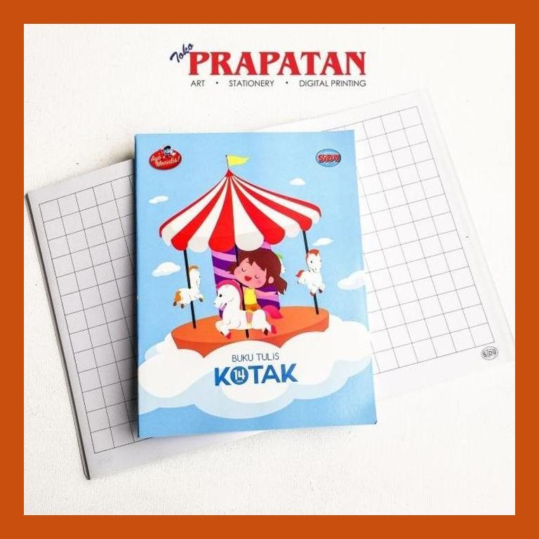 

[ PERALATAN LUKIS / GAMBAR ] BUKU TULIS KOTAK BESAR / BUKU TULIS MANDARIN SIDU GOOD QUALITY