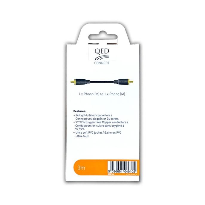 Murah Qed Connect Subwoofer Cable Kabel Subwoofer