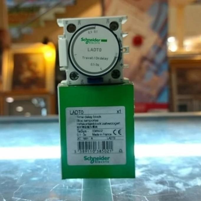 BEBAS ONGKIR - Timer On delay Time LADT0 Schneider