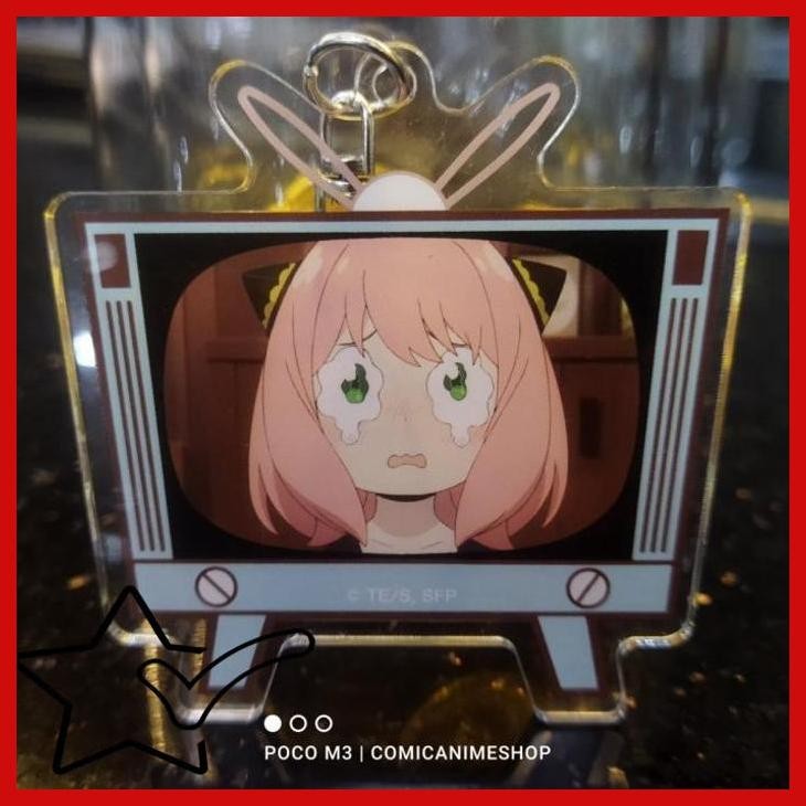 [CCA] ACRYLIC KEYCHAIN ANYA SPY X FAMILY