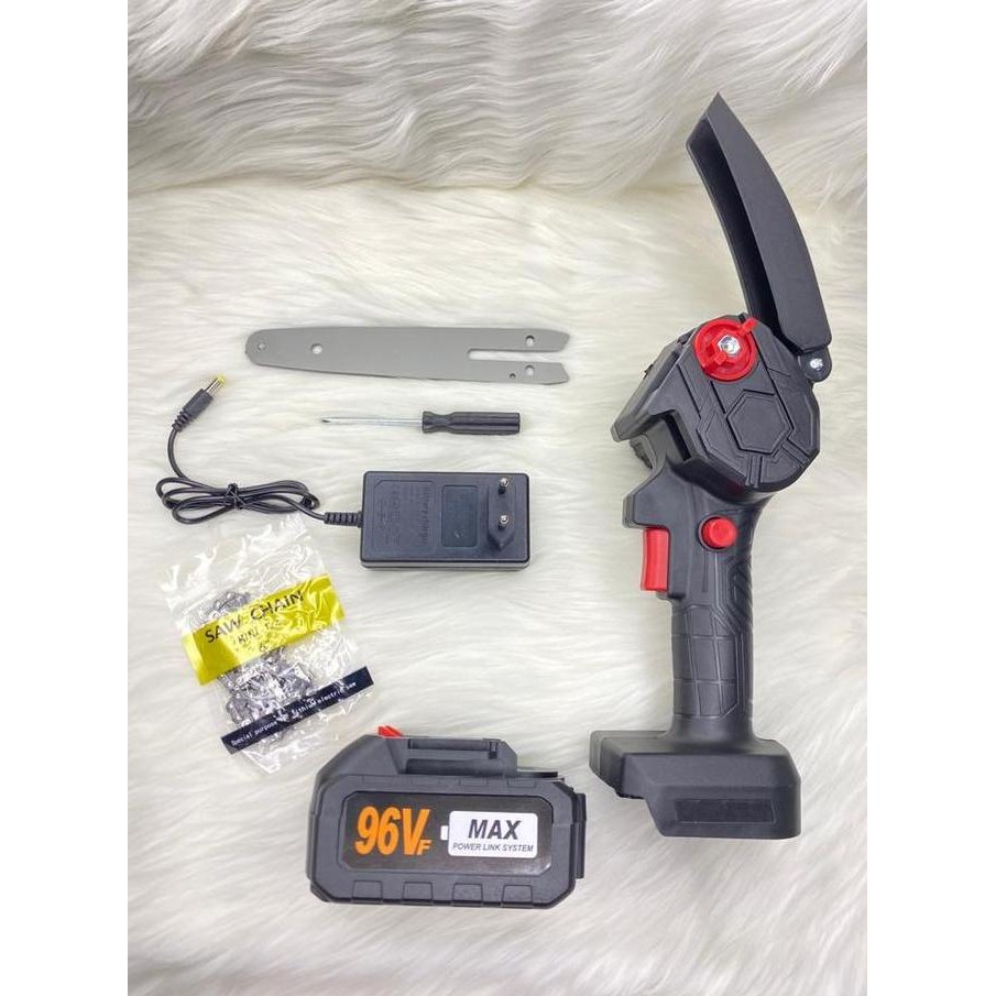 TERLARIS - Gergaji Listrik Mini Diameter 6 Inci dan 4 Inci Gergaji Portable Tanpa Kabel Gergaji List