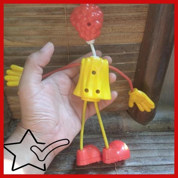 [TKD] HAPPY MEAL MCD TOYS RONALD MC.BENDABLE