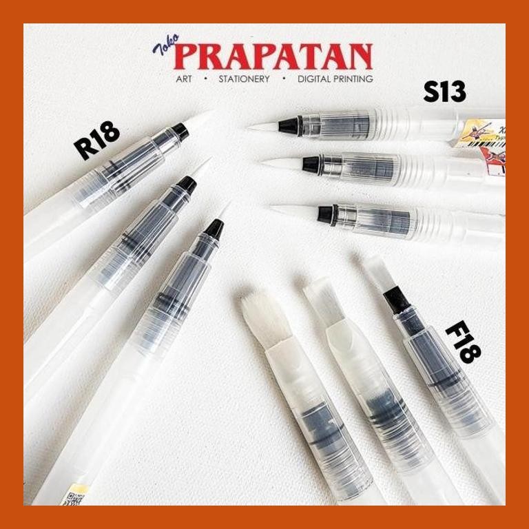 

[ PERALATAN LUKIS / GAMBAR ] XPRESSION WATER PEN BRUSH | KUAS CAT AIR GOOD QUALITY