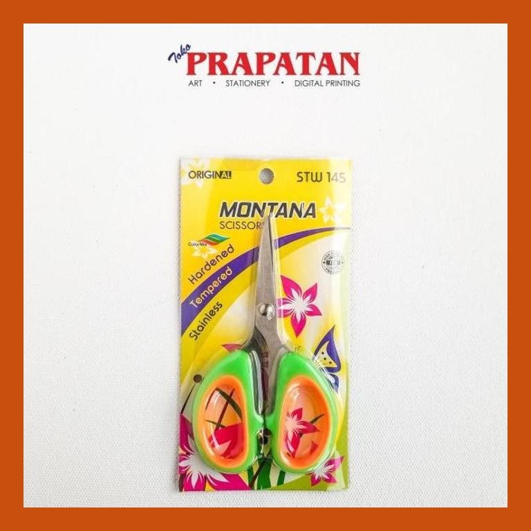 

[ PERALATAN LUKIS / GAMBAR ] GUNTING MONTANA STW 165/145 /MONTANA SCISSORS PACKING AMAN