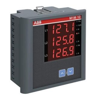 TERBARU - ABB M1M-10 96x96mm 3P /ABB Power Meter 3P/ABB Meter 3P/M1M 10