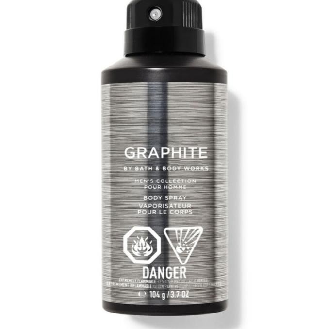 TERLARIS - Bath & Body Works BBW GRAPHITE DEODORIZING BODY SPRAY 104 G