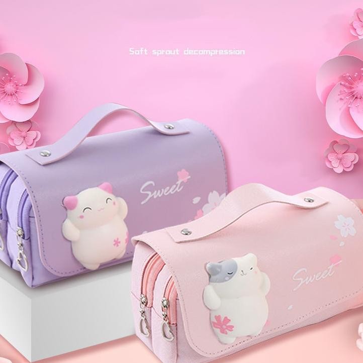 

Artun Ta Il Deompreiapaita Bear Iwa Eolah Daar Ta Il Multifungi Deomprei Cute Girl Heart 3D Net Red Cil Bag