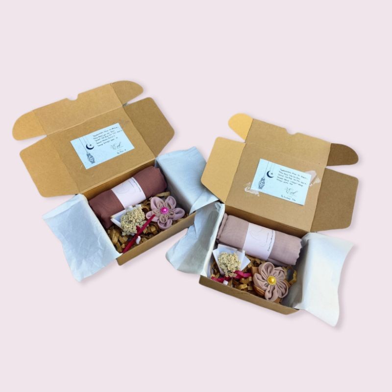 

[VAIZA] Mini Hampers Lebaran / Eid - Hijab Bros dan Bouquet