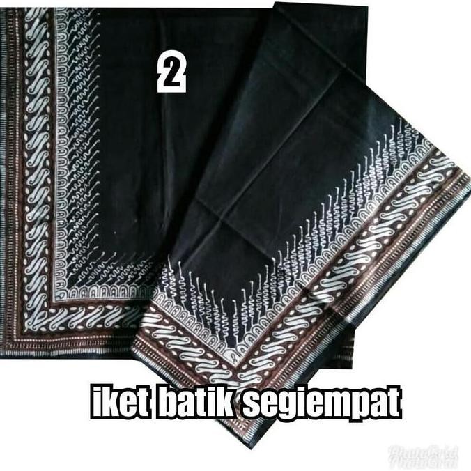... Iket Batik Segiempat / Iket Blangkon Segi Empat / Iket Kepala Segiempat (Pakaian Tradisional Ada