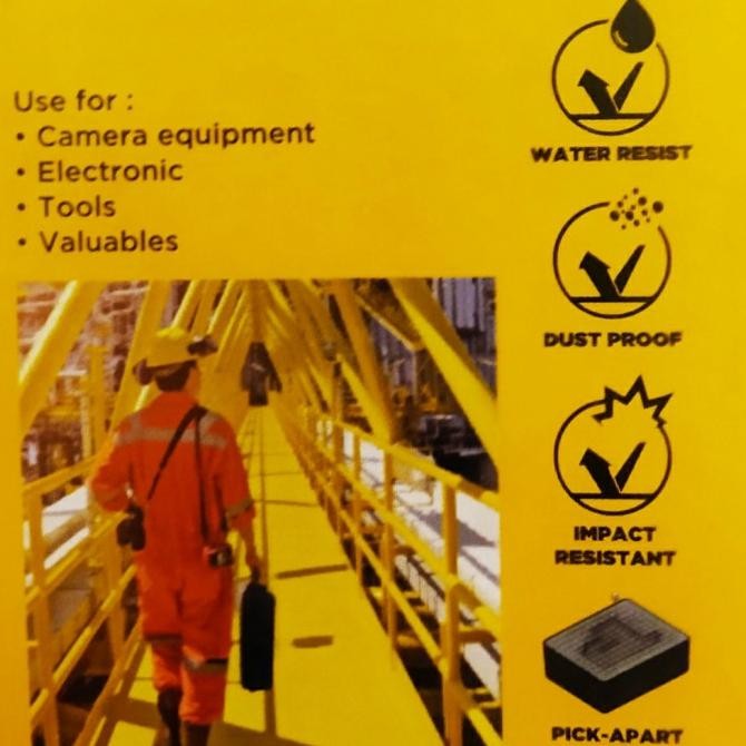 KOPER PROTECTOR/PROTECTIVE CASE/BOX SAFETY BLACK KRISBOW