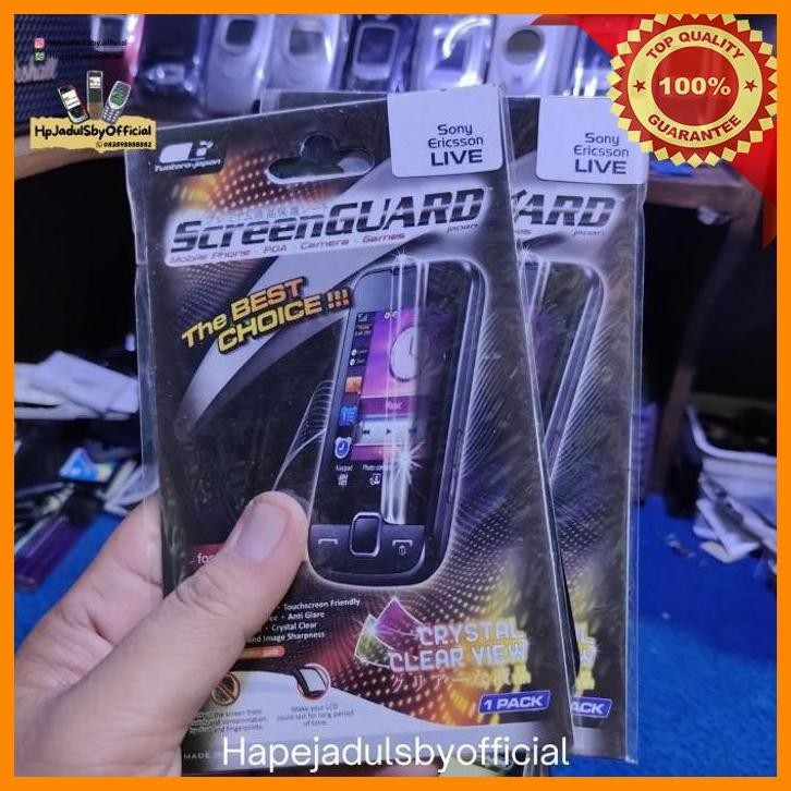 [HJS] LENS PROTECRT SCREEN GUARD SONY ERICSSON LIVE WT19I