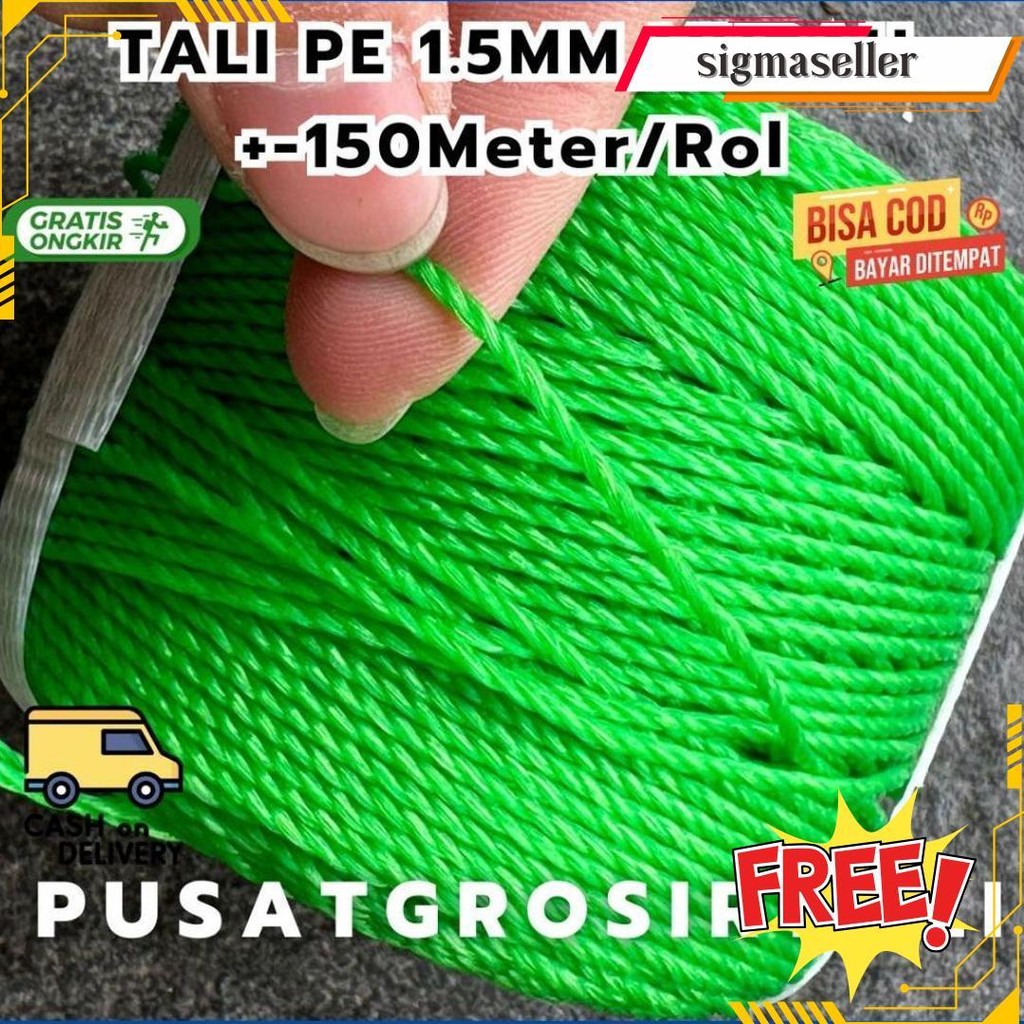 

Tali Lato/Tambang Pe 1Mm-2.5Mm Murah Berkualitas Original Produk