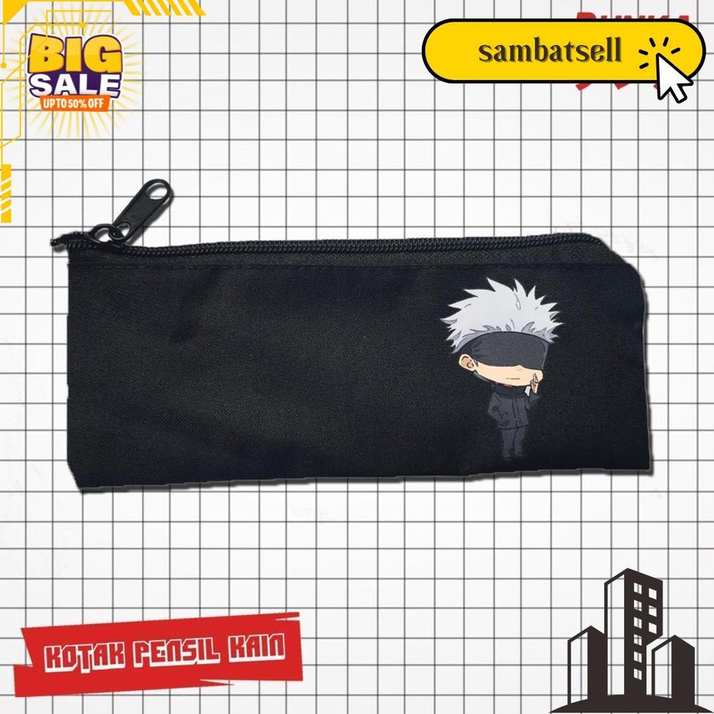 

Pouch Tempat Pensil Anime Jujutsu Kaisen Murah Bahan Kain Souvenir Pernikahan Bisa Bayar Ditempat Cod Termurah Banget
