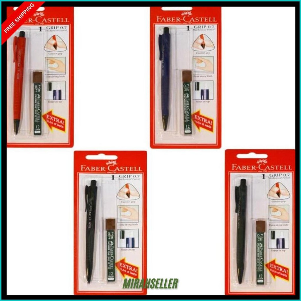 

Pensil Mekanik 2B Faber-Castell Free Refill (1 Pcs) Original Produk