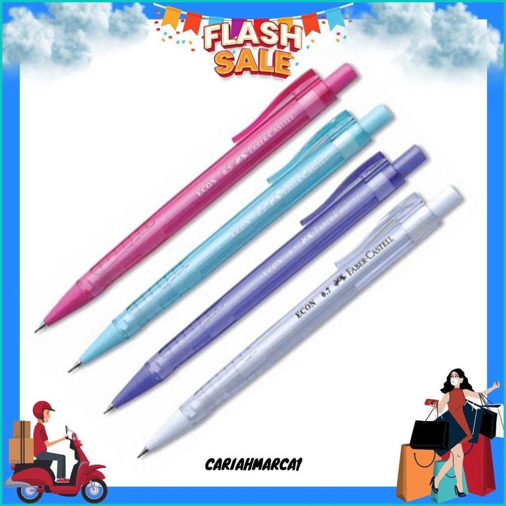 

Pensil Mekanik Faber Castell Econ 0.7 Mm Original Produk