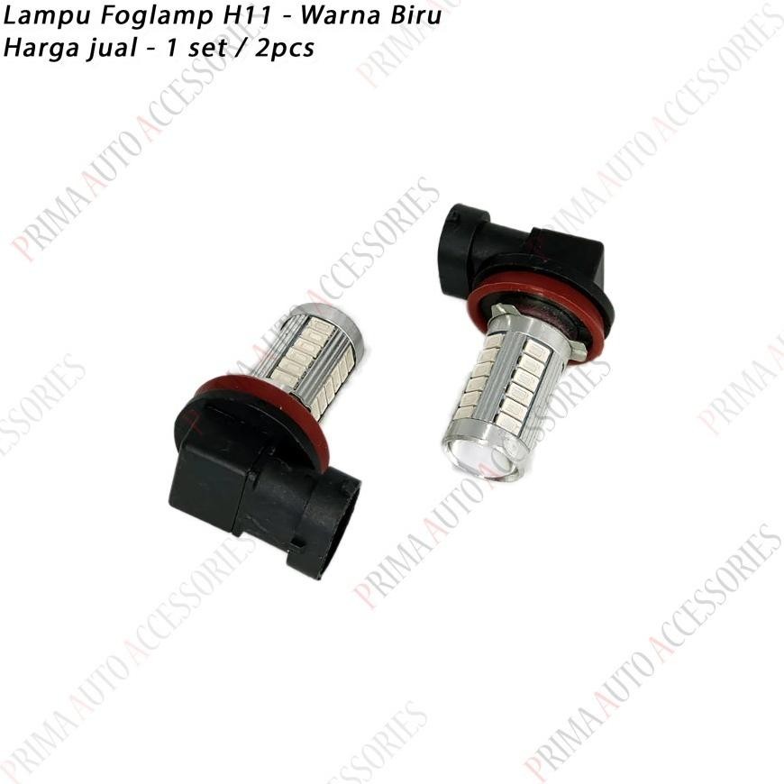 fx-76 Lampu Foglamp H11 33 LED Kedip 12 Volt Terlaris
