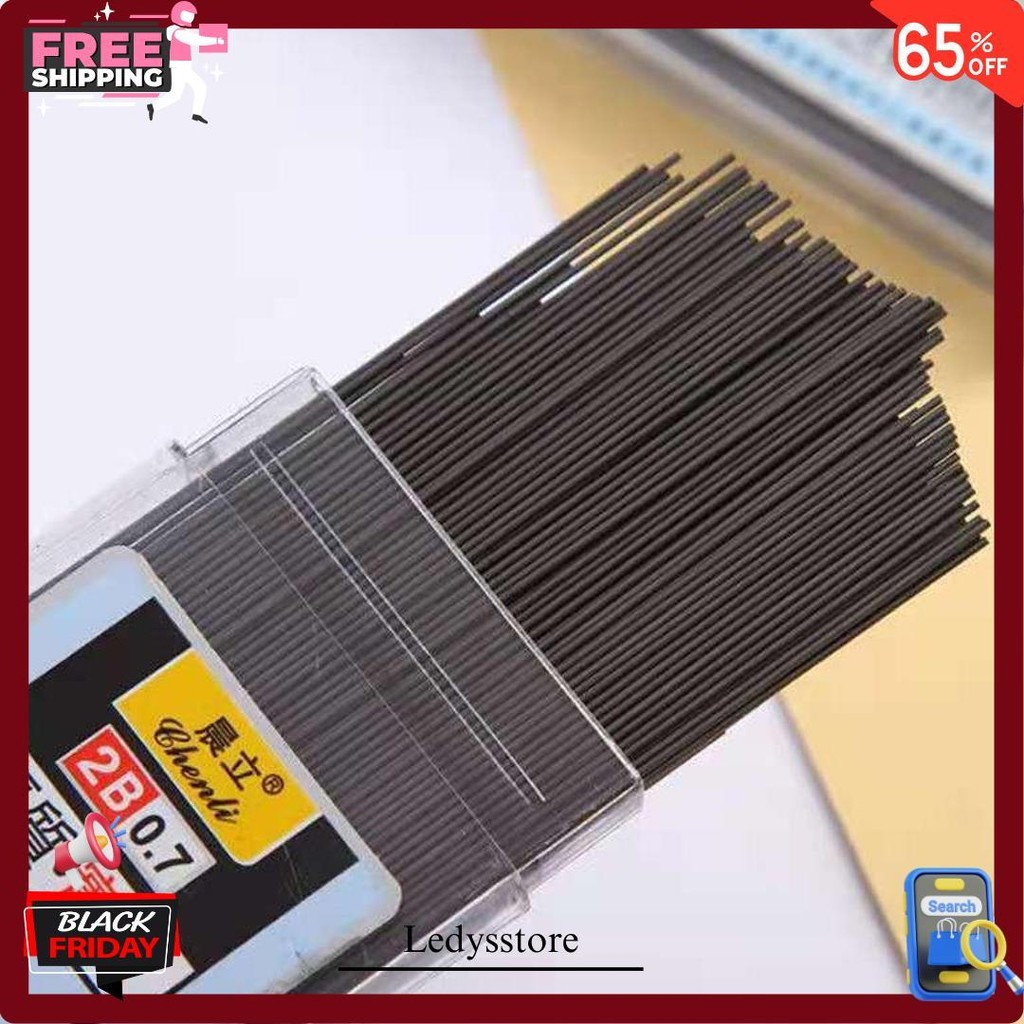 

Isi Pensil Mekanik 2B 0.5Mm/0.7Mm 100Pcs/200Pcs Pensil Refill - Coco_Market Siap Kirim