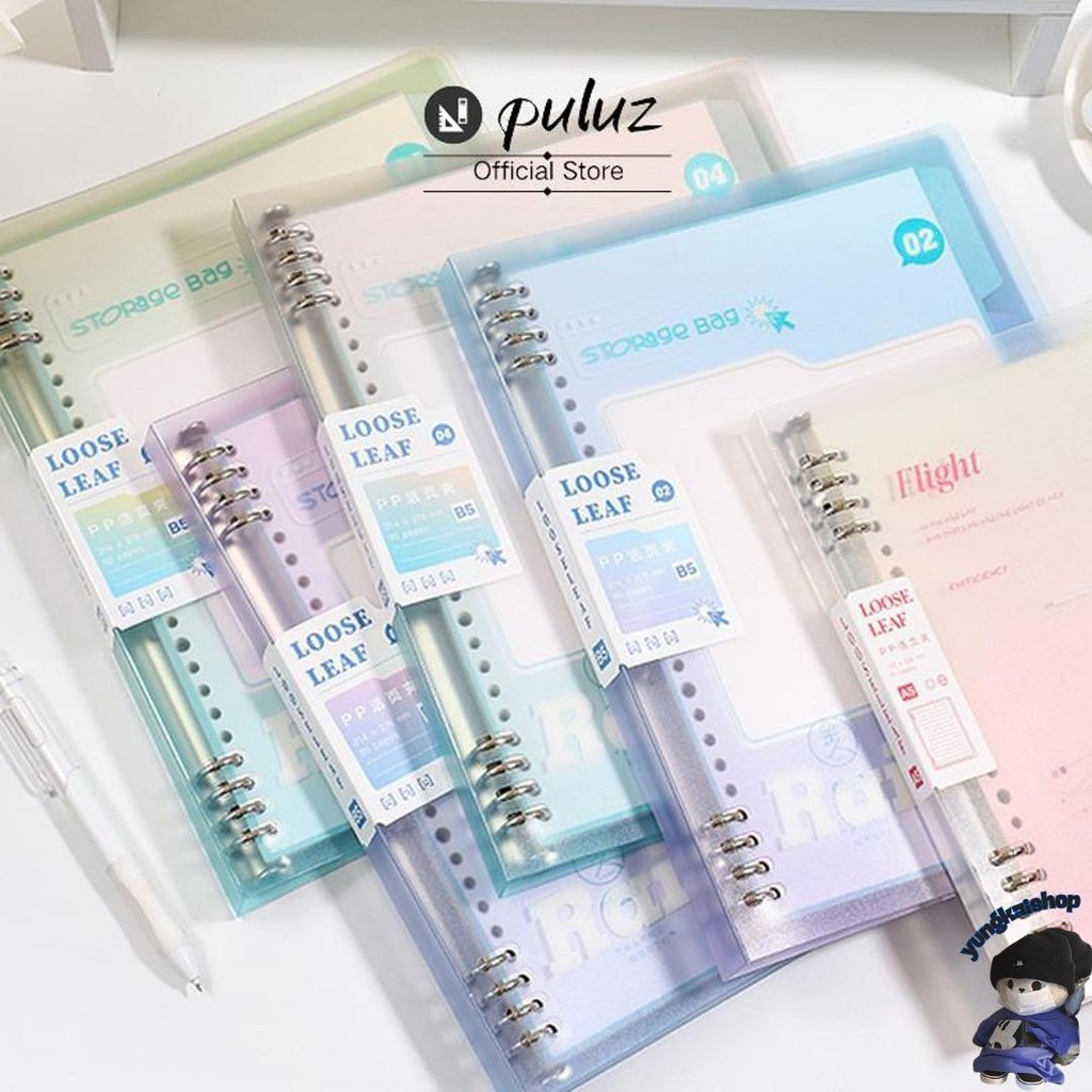 

Notebook A5 B5 Binder Daun Longgar / Notebook Sekolah Lucu / Notebook Binder Daun Longgar Yang Indah Kilat