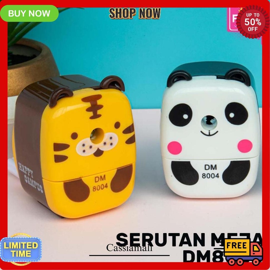 

Grosir Serutan Pensil / Rautan Putar / Rautan Meja / Rawutan Putar Dm8004 Siap Kirim