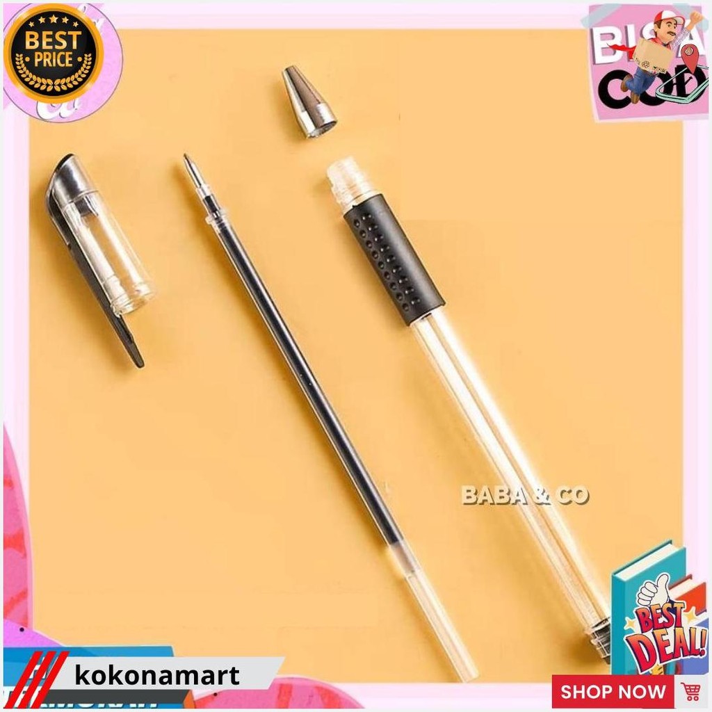 

Pen Murah 1 Box Isi 12 Pcs Pen Gel Mimi Pen Gel Pulpen Murah Alat Tulis Kantor Sekolah Atk Murah Original Produk