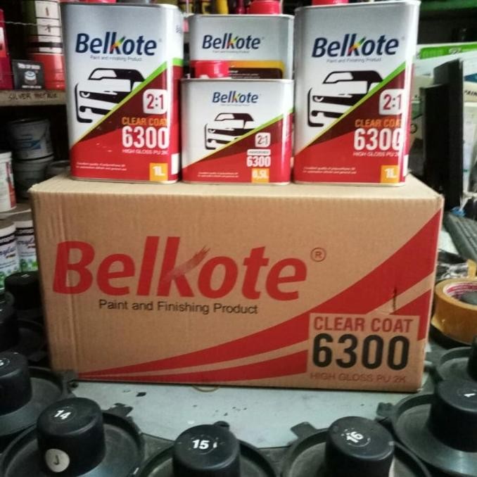 Promo Belkote Clear Coat 6300 - Pernis Belkote 6300 2:1 COD