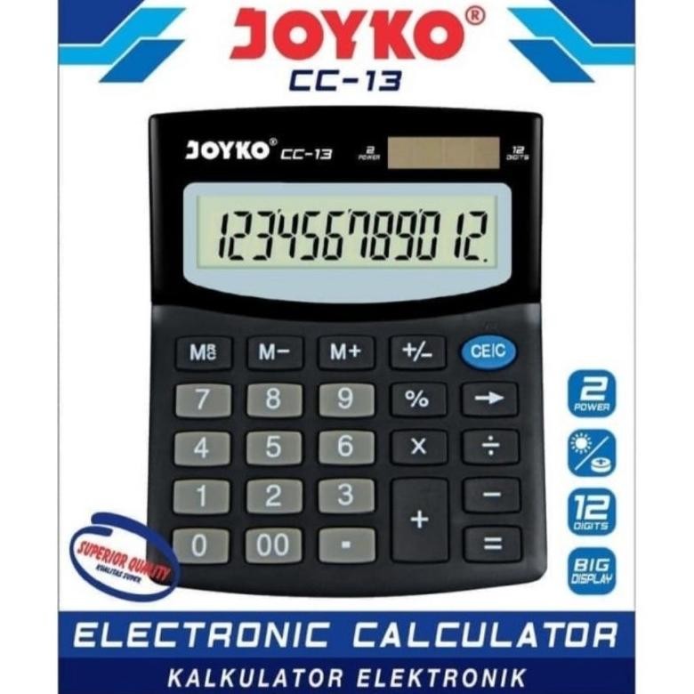 

ew-98 Kalkulator JOYKO CC13 ORIGINAL - Desktop Calculator / Kalkulator Meja CC 13 Berkualitas