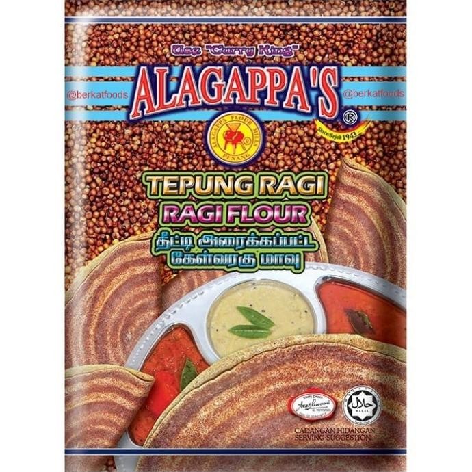 

^%^%^%^%] Tepung Ragi Alagappa's / Ragi Flour / Finger Millet Powder Premium