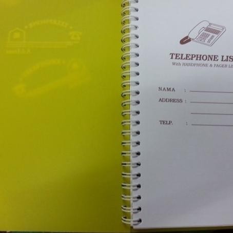 

Promo!! Buku Telepon&Alamat Isi Banyak