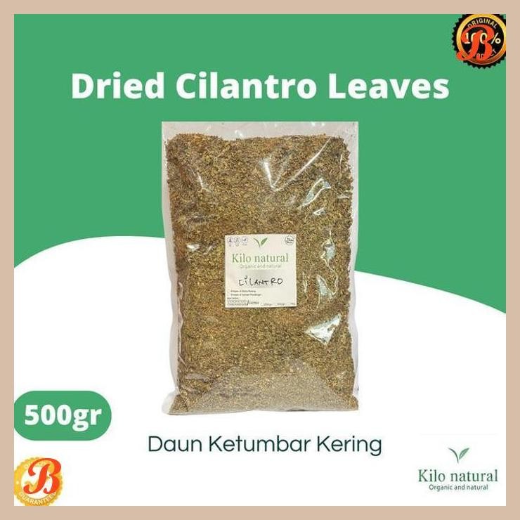 

| RMP | 500GR DRIED CILANTRO LEAVES / DAUN KETUMBAR KERING / DRY CORRIANDER LEAVES 500GRAM