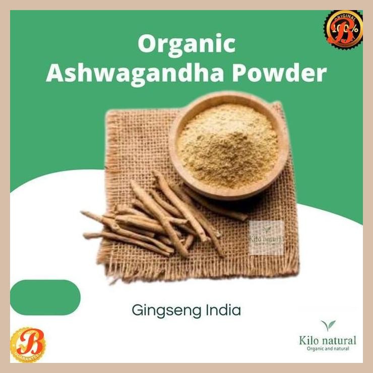 

| RMP | ORGANIC ASHWAGANDHA POWDER 500GR / BUBUK GINGSENG INDIA 500GRAM