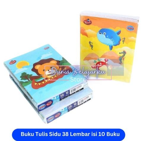 

Diskon!! Buku Tulis Sidu 38 Lembar Isi 10 Buku
