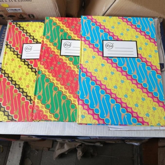 

New!! Buku Tulis Folio Bergaris Isi 200 Lembar Ria Meriah