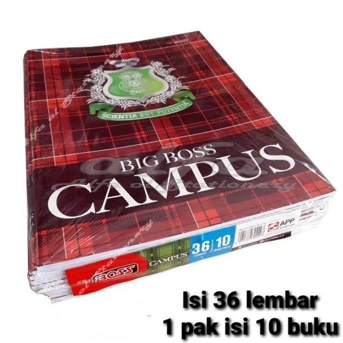 

New!! Buku Tulis Campus / Bigboss / Boxy Sinar Dunia 36 Lembar