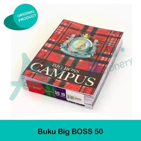 

Diskon!! Buku Tulis Campus Big Boss 50 Lembar