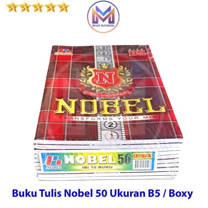 

Sale!! Buku Tulis Nobel Isi 50 Lembar Ukuran B5 / Boxy Nobel 50